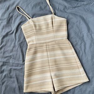 Sleeveless romper